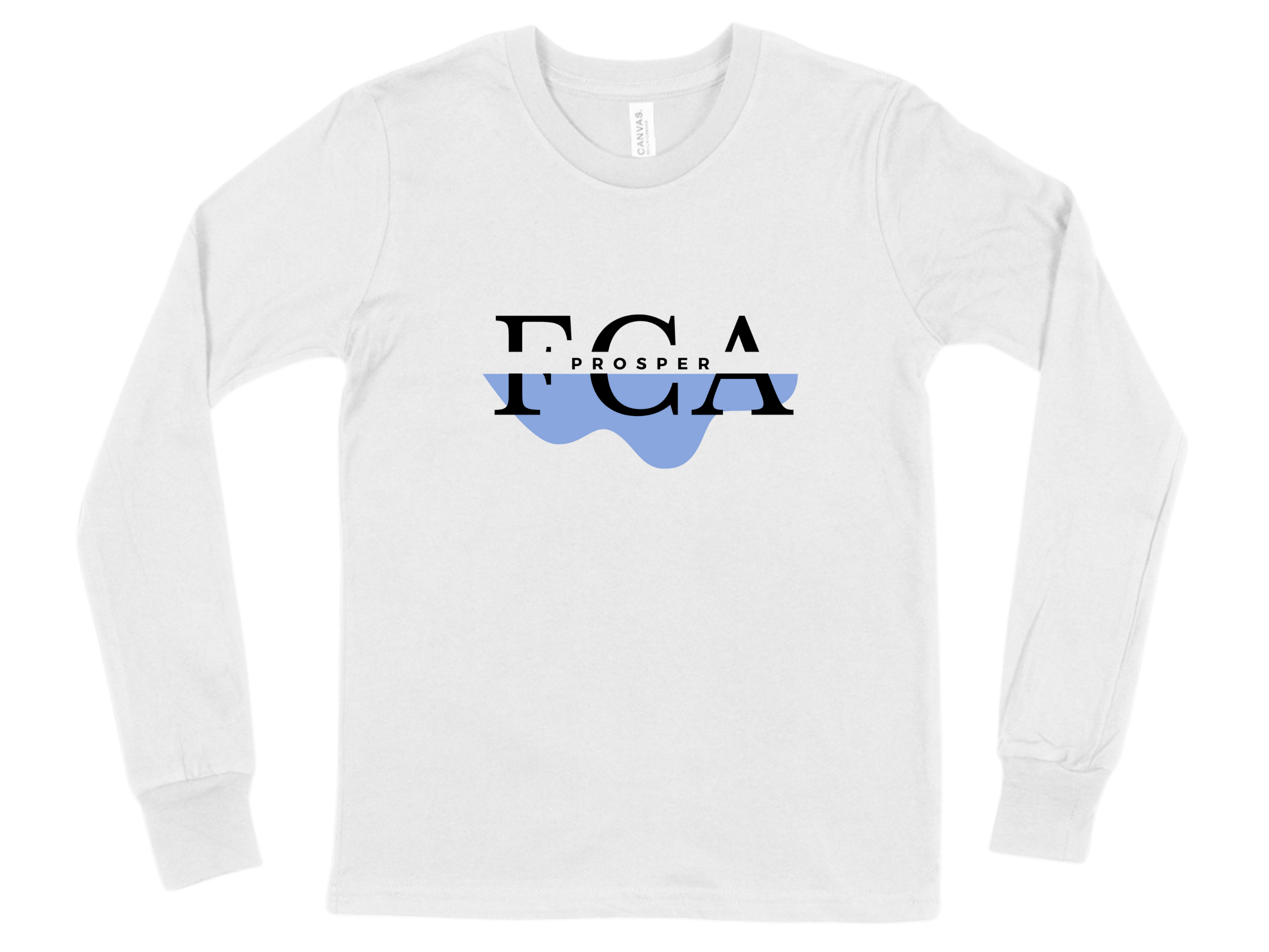 FCA Prosper - Whte Long Sleeve  Main Image